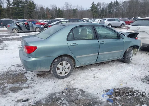 2006 Toyota Corolla Le z USA, uszkodzony, nr VIN 2T1BR32E16C578518